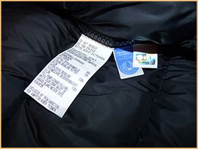 Label sa jacket