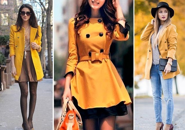 Mustard coat