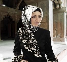 Muslimsk kvinne i hijab