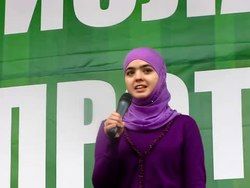 lilla hijab