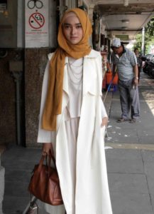 brown hijab