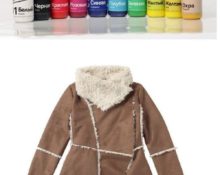 how to dye a sheepskin coat