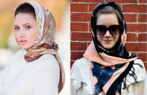 två scarf styling