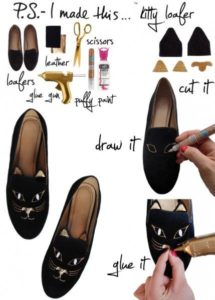 disegni sulle scarpe