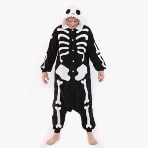 esqueleto kigurumi