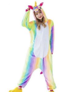 poni arcoiris kigurumi