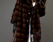 klasikong mink coat