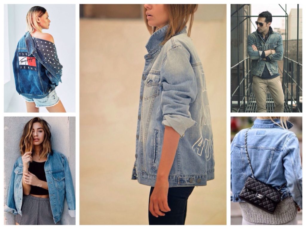 ai nên mặc áo khoác denim dài