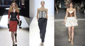 corsetto con pantaloni