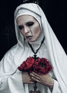 white nun costume