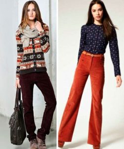 corduroy trouser models