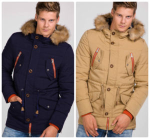 jaqueta parka masculina