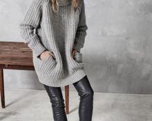 oversized sweater - fashionable in 2018