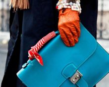 wrap a handkerchief around the handle of your bag