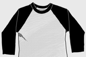 maneca raglan