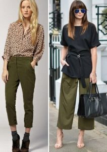 style safari avec un pantalon kaki