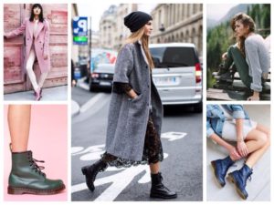 bottes rugueuses avec manteau