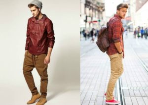 pantalon marron street style