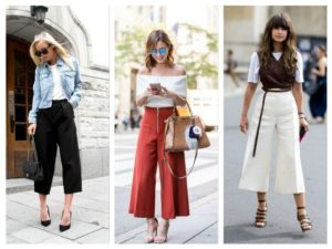 klasické culottes