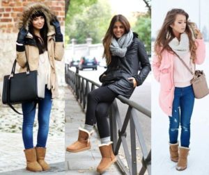 bottes ugg avec veste