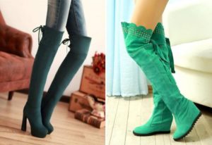 bottes vertes