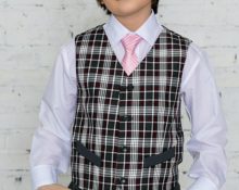 pattern ng vest para sa isang batang lalaki