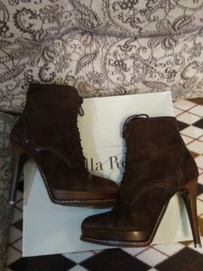 Chocoladekleurige schoenen