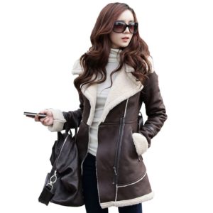 Youth sheepskin coat