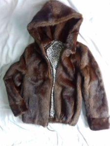 wild mink coat