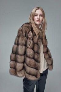 sable fur coat