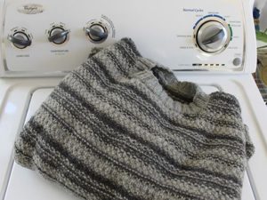 how to wash a sweater