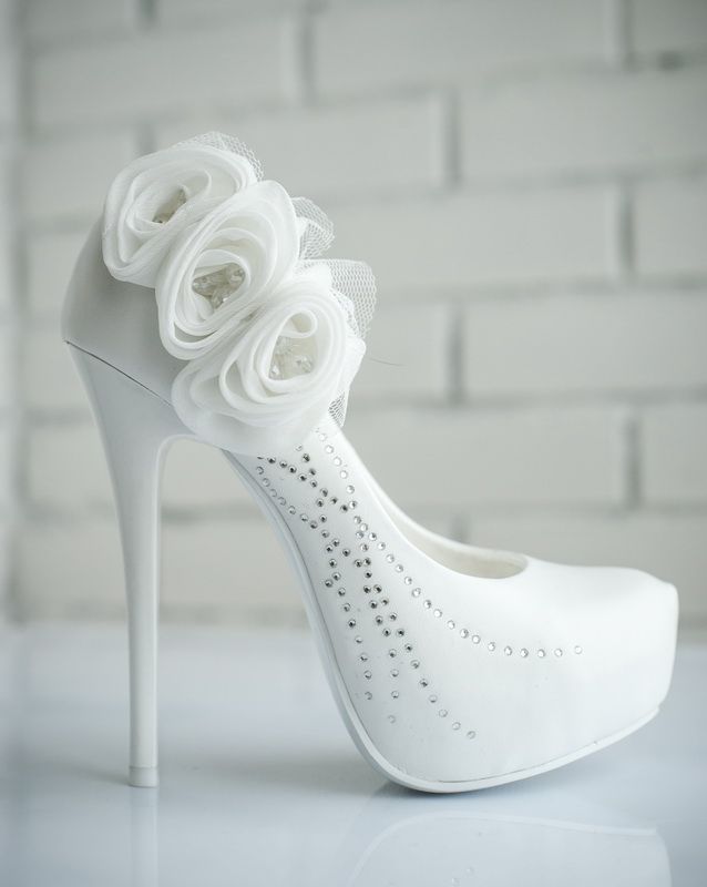 selection of wedding shoes