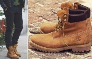 Kasut tinggi lelaki (but) Timberland