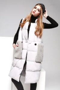 gilet invernale lungo