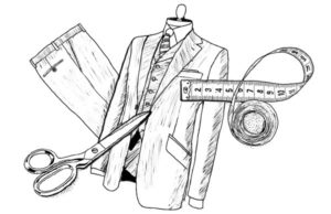 sewing a men's jacket