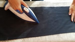 ironing trousers