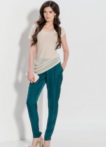 pantalon fuselé pour femme