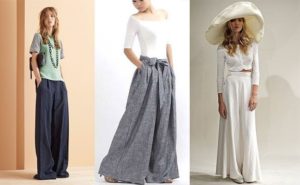 wide leg pants styles