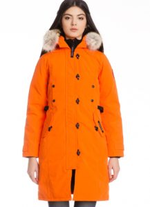 parka con chaqueta de plumas para mujer