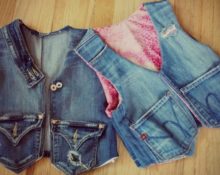 gilets en jean