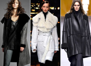 fashionable sheepskin coats