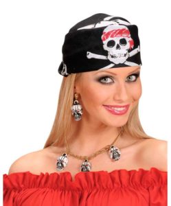 Bandana on a girl's head