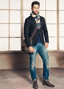 Brogues 1 mit Jeans