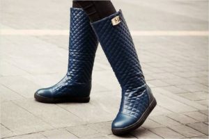 quilted boots