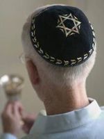 Großvater in Yarmulke