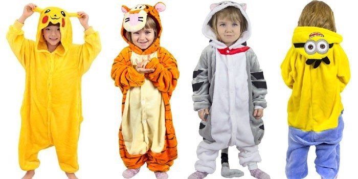 Disfraces de kigurumi para niños