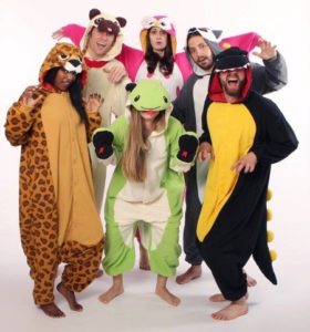 Trang phục kigurumi khác nhau