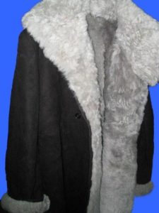 Sheepskin coat