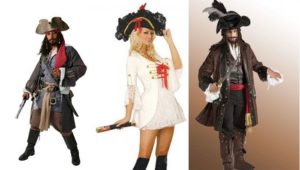 Déguisements pirates femme et homme