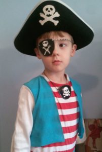 Disfressa de pirata infantil